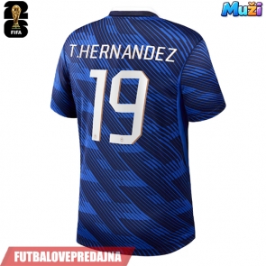 Lacne Muži Futbalové dres Francúzsko Theo Hernandez #19 MS 2026 Krátky Rukáv - Domáci